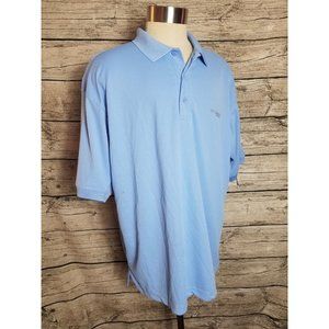 Columbia PFG Omni Shade Blue Short Sleeve Polo Shirt Men's Size: XL